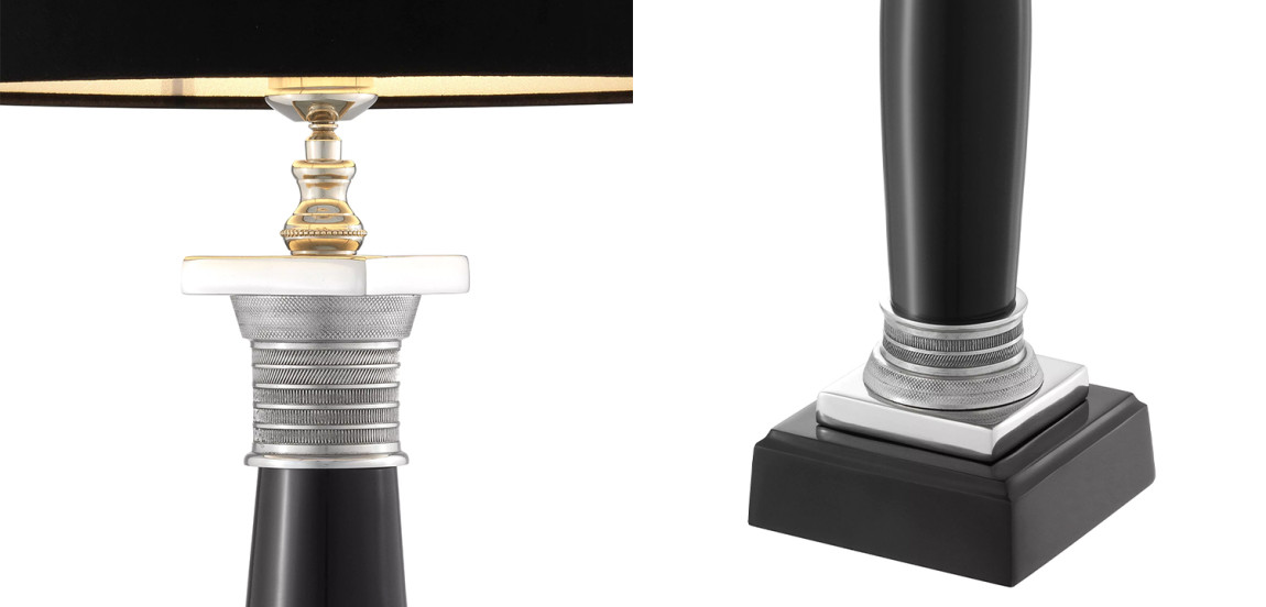 Настольная лампа Eichholtz Table Lamp Napoleon Black