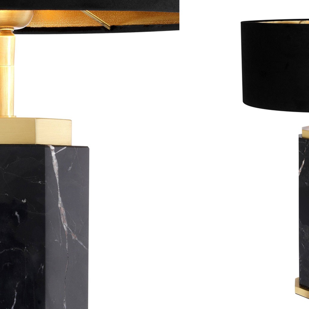 Настольная лампа Eichholtz Table Lamp Newman Black