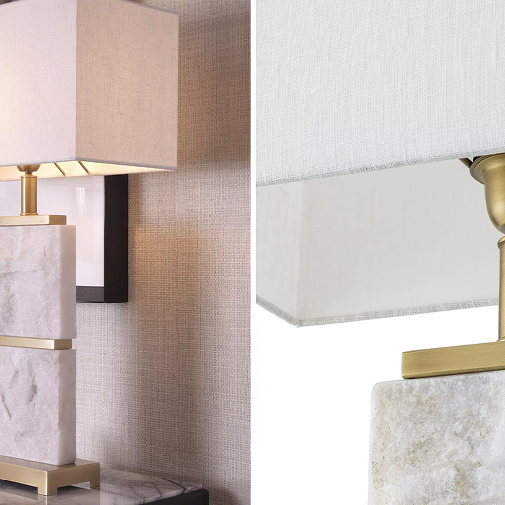 Настольная лампа Eichholtz Table Lamp Newton L Marble