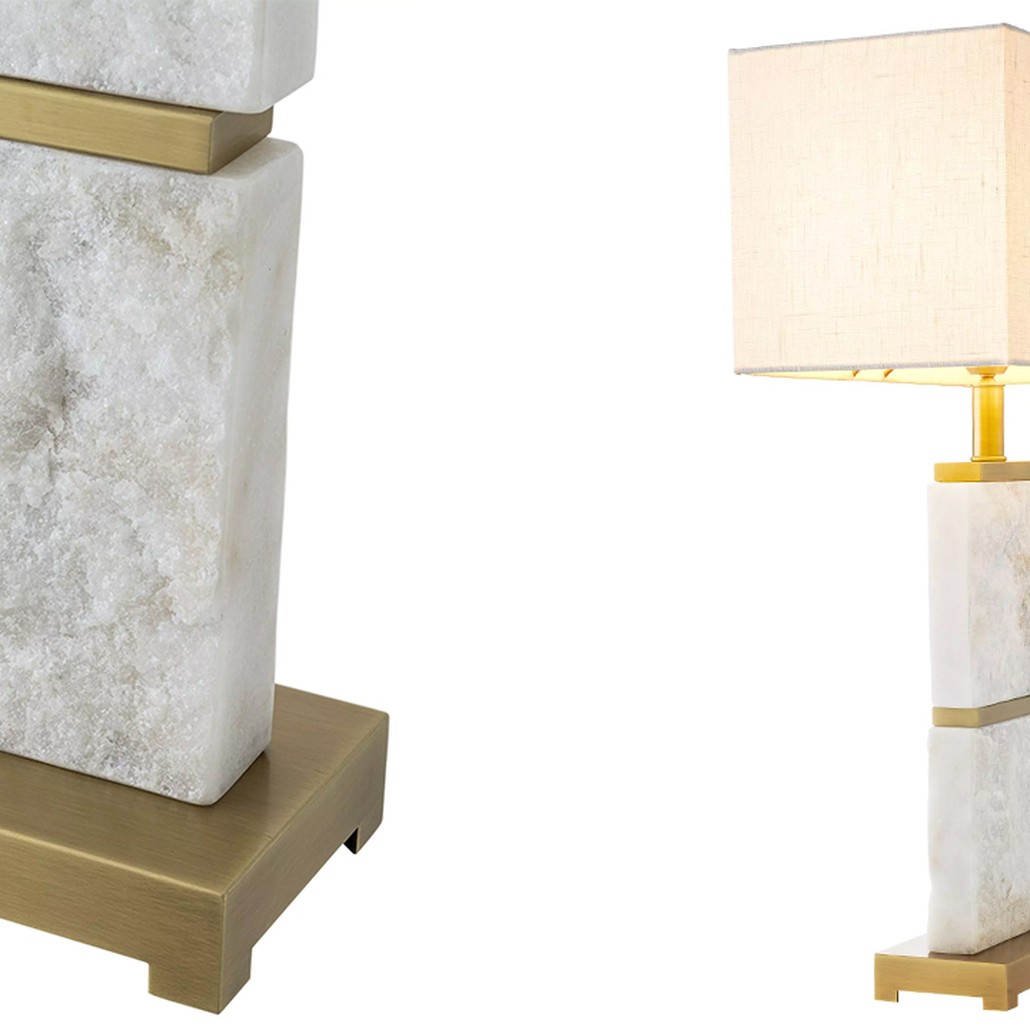 Настольная лампа Eichholtz Table Lamp Newton L Marble