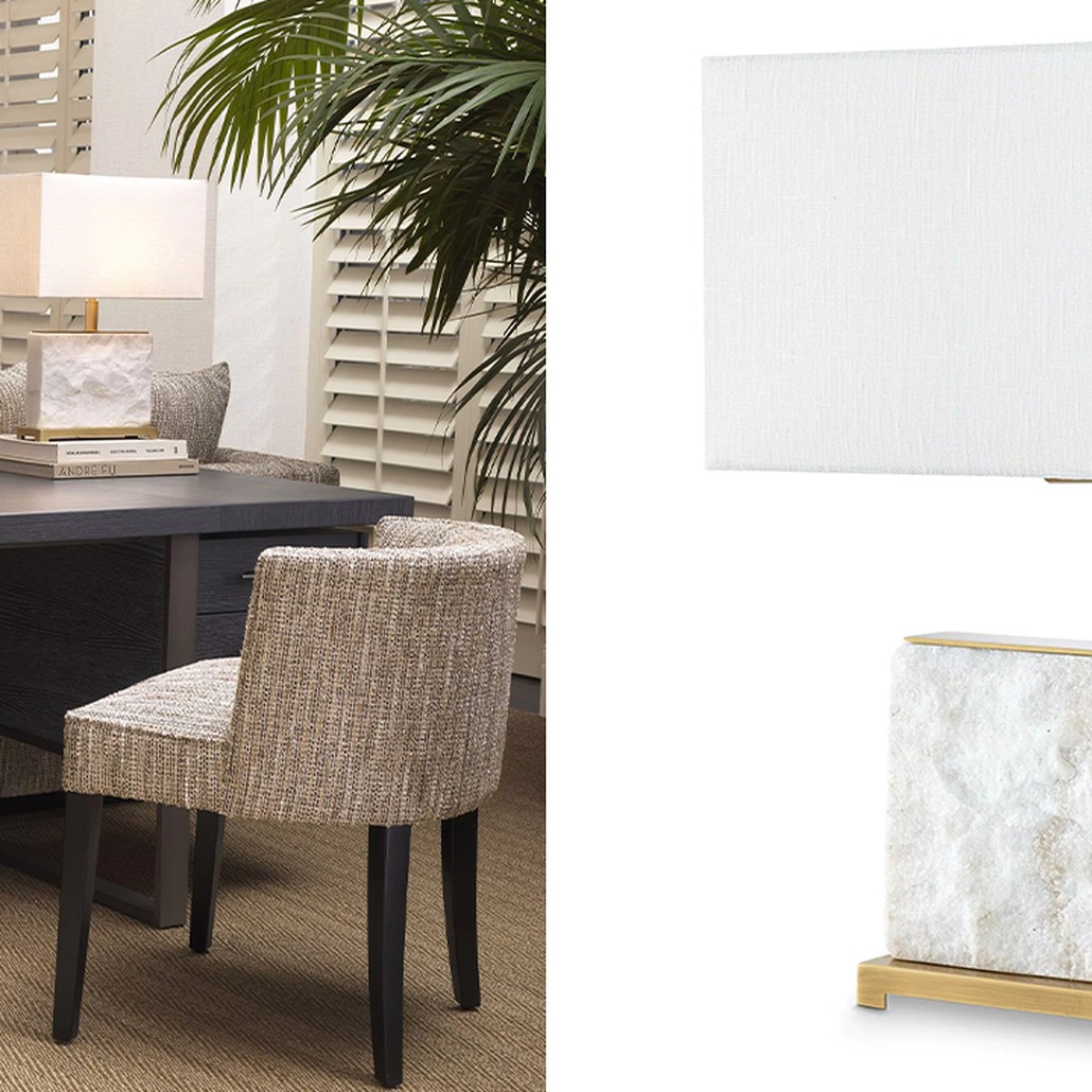 Настольная лампа Eichholtz Table Lamp Newton S Marble