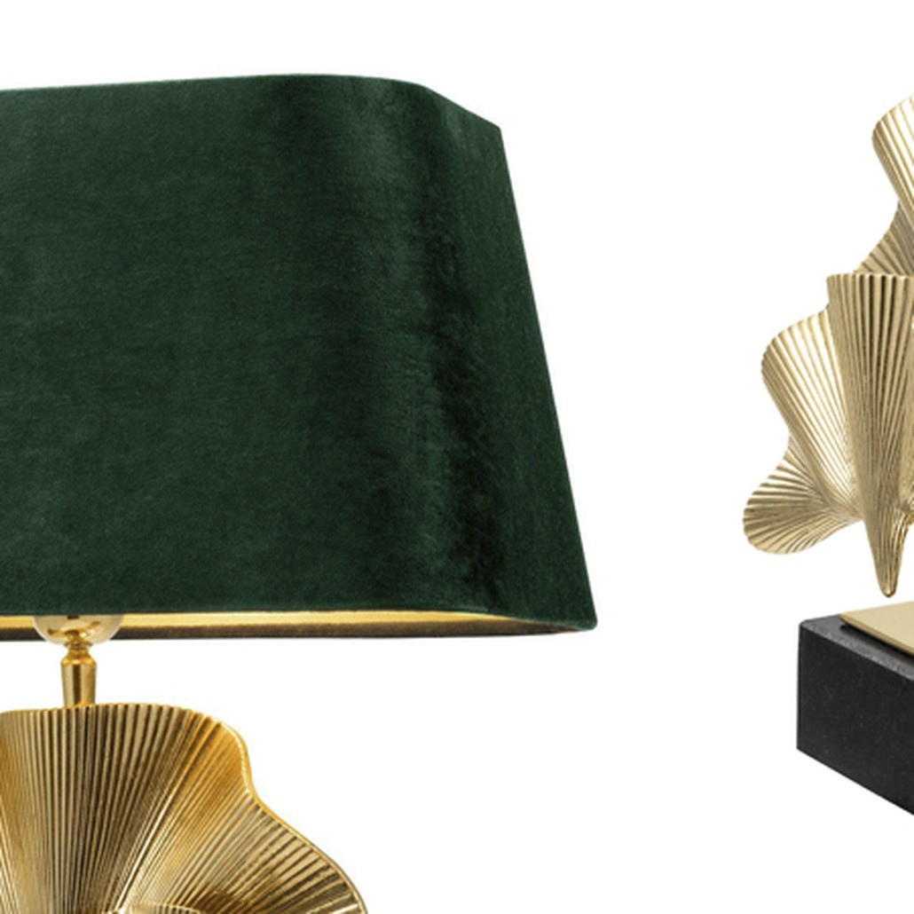 Настольная лампа Eichholtz Table Lamp Olivier green