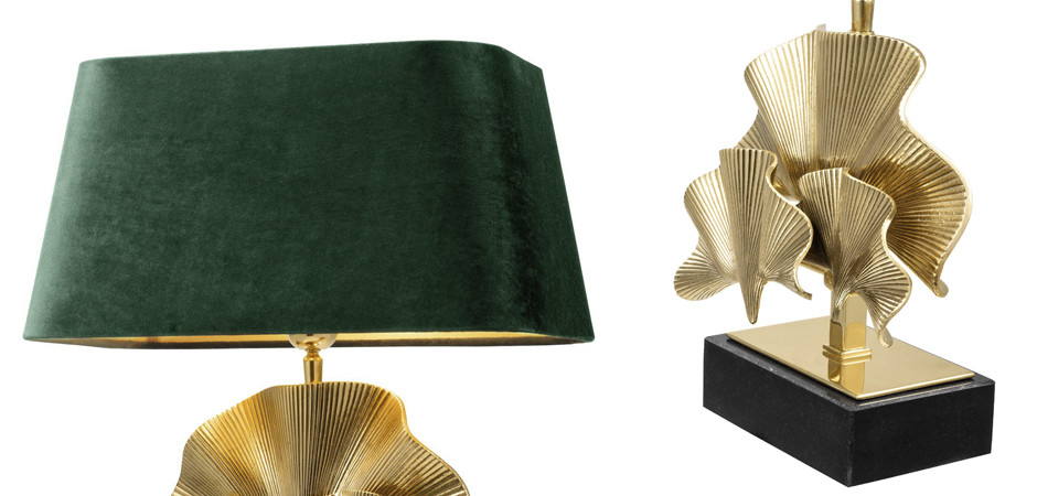 Настольная лампа Eichholtz Table Lamp Olivier green