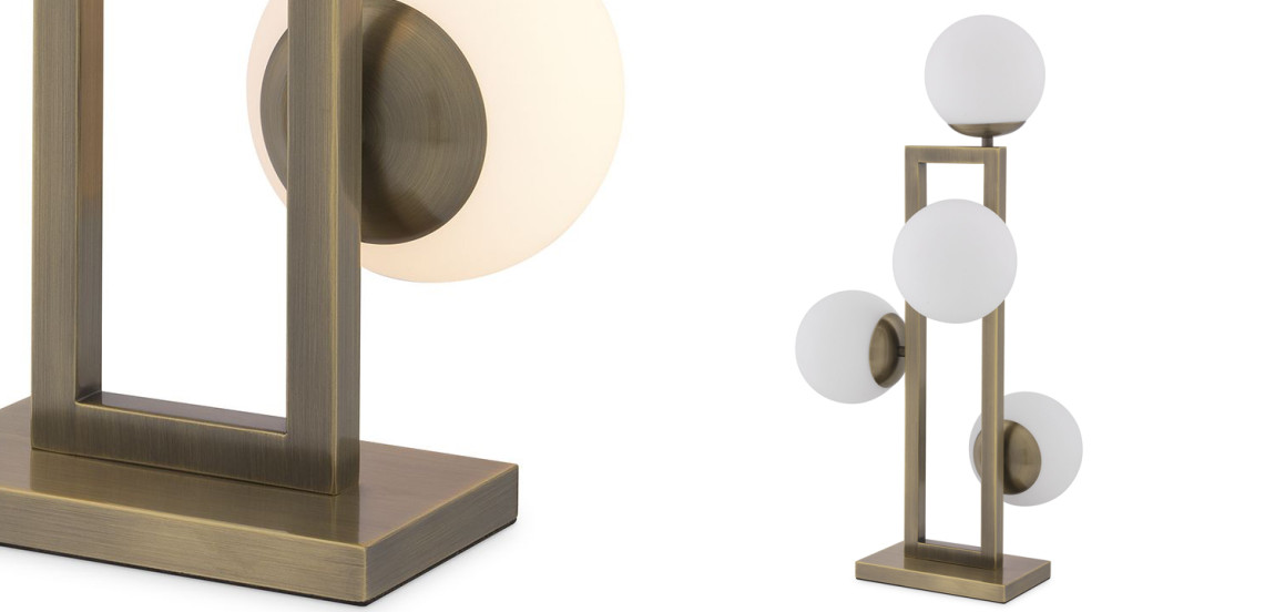 Настольная лампа Eichholtz Table Lamp Pascal brass
