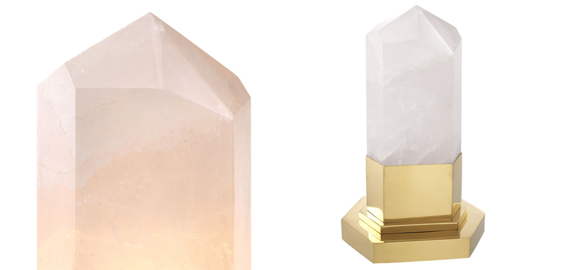Настольная лампа Eichholtz Table Lamp Rock Crystal