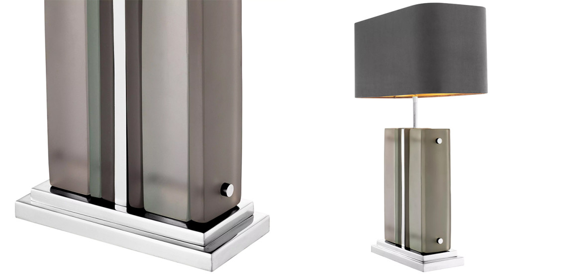 Настольная лампа Eichholtz Table Lamp Solana Nickel