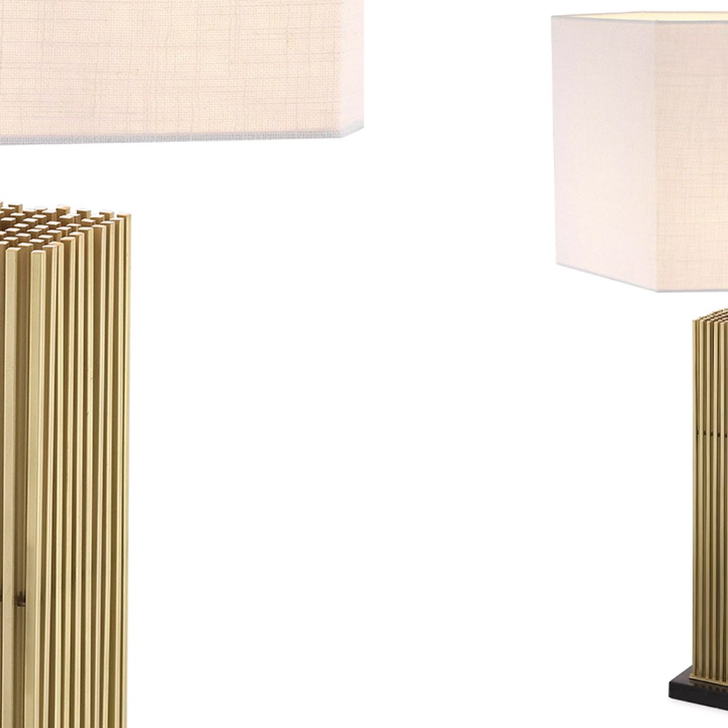 Настольная лампа Eichholtz Table Lamp Viggo Brass