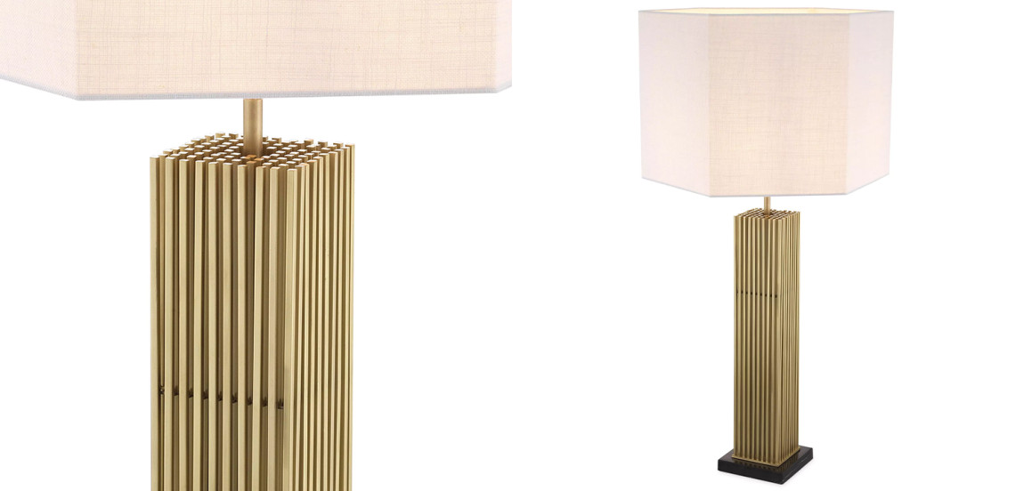 Настольная лампа Eichholtz Table Lamp Viggo Brass