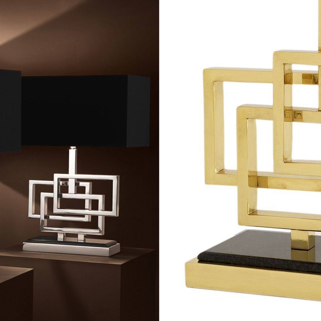 Настольная лампа Eichholtz Table Lamp Windolf Brass