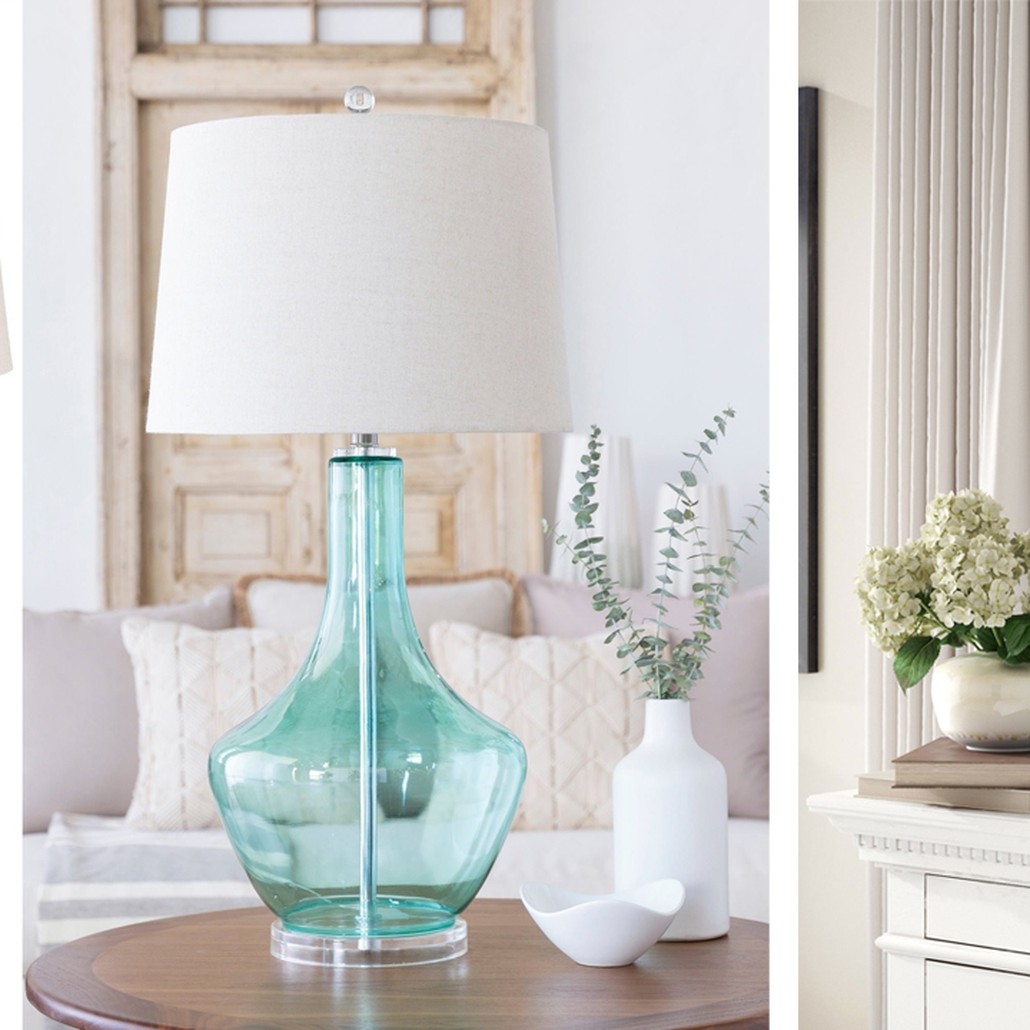 Настольная лампа Fantina Table lamp blue