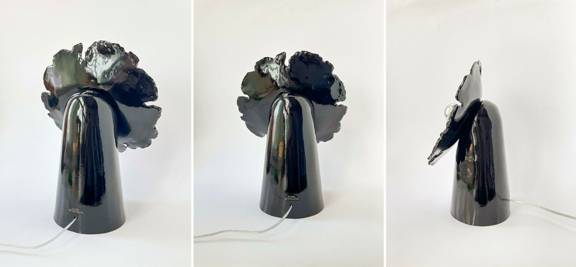 Настольная лампа FLOW medium (чёрный)