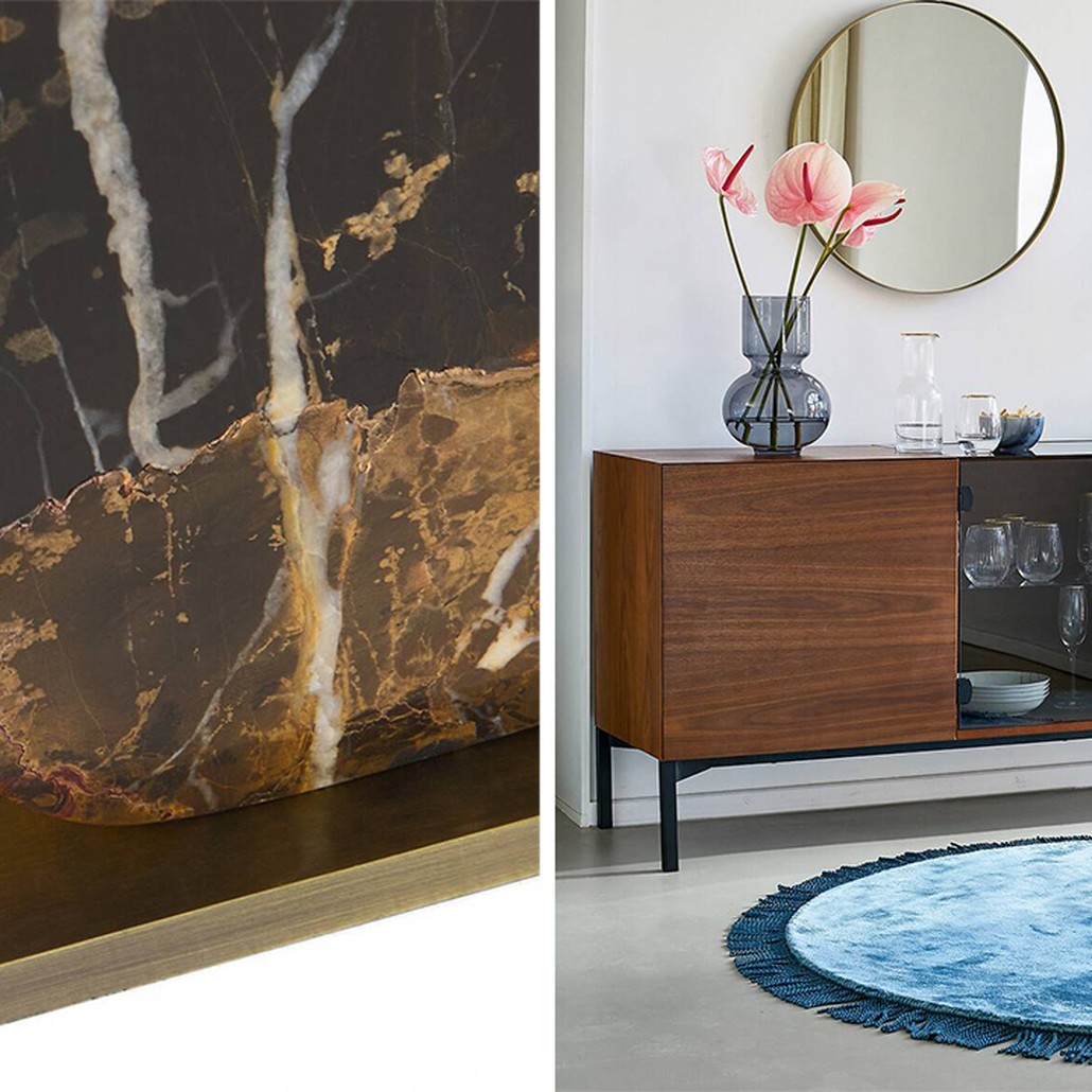 Настольная лампа Franca Marble Stand