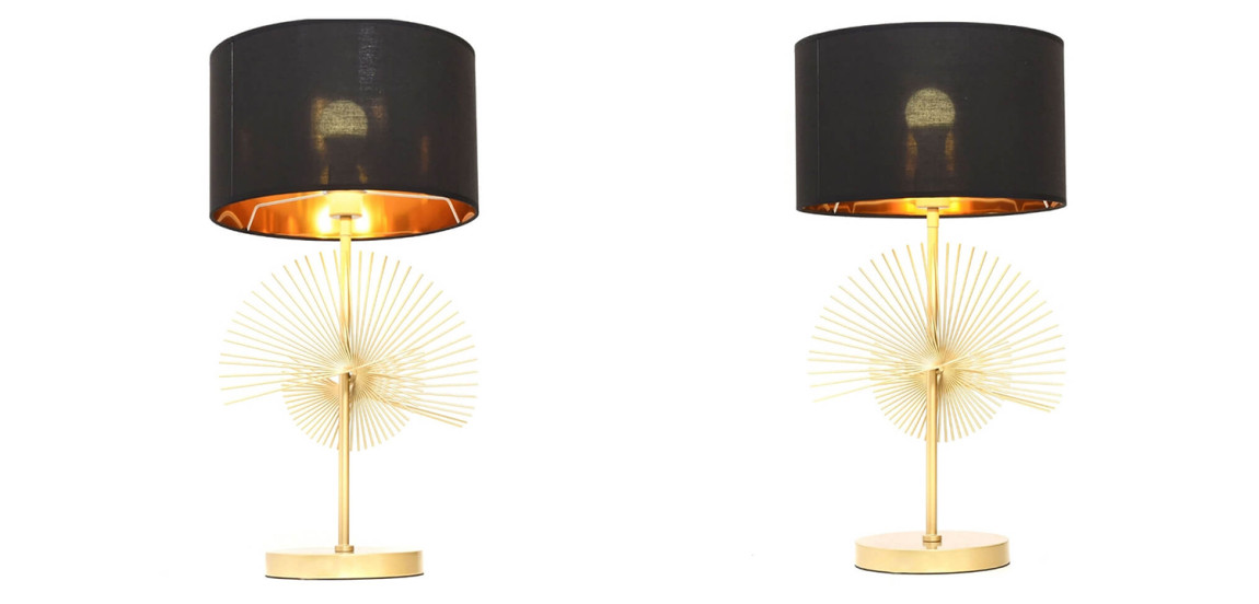 Настольная лампа Genoveva Table lamp black