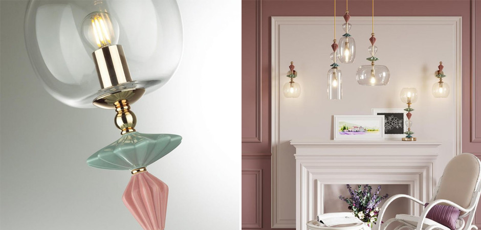 Настольная Лампа Hadlee с прозрачным плафоном