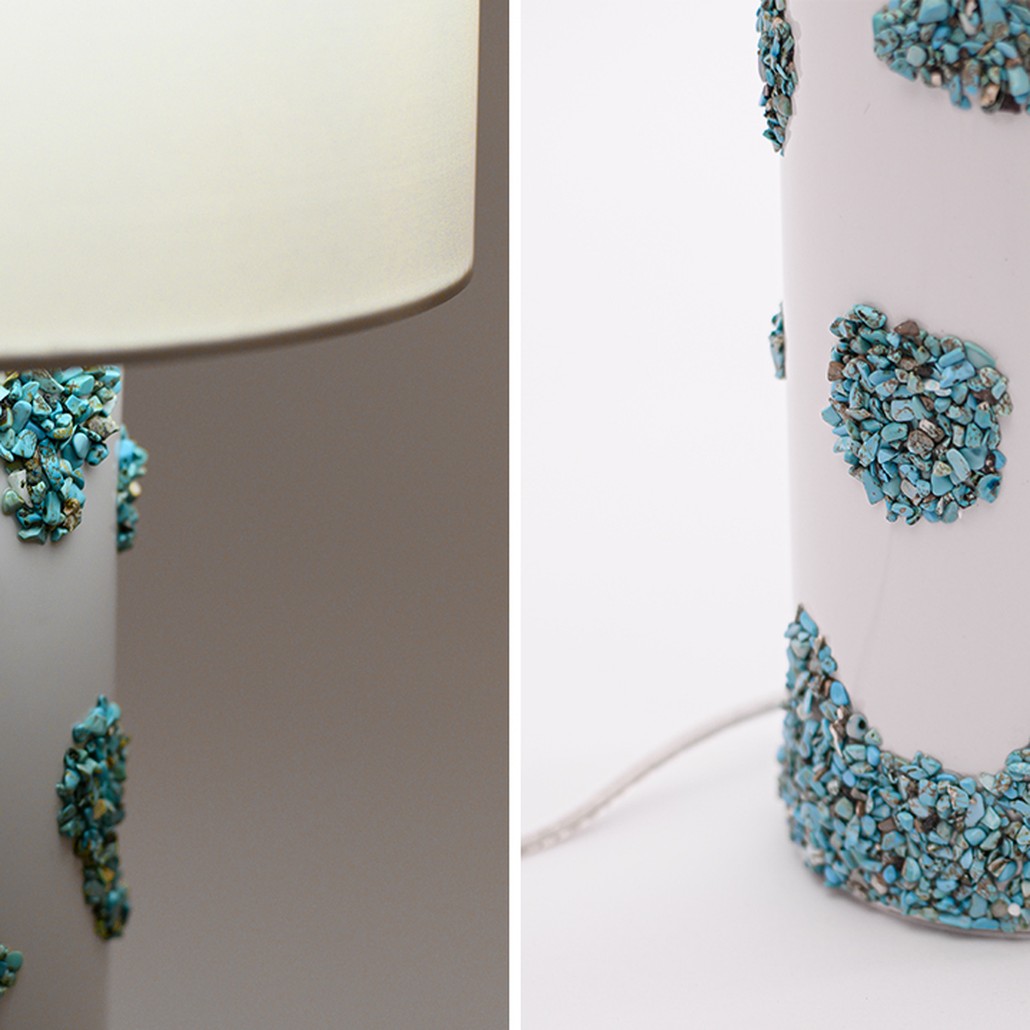 Настольная лампа Jessamond Table Lamp с абажуром