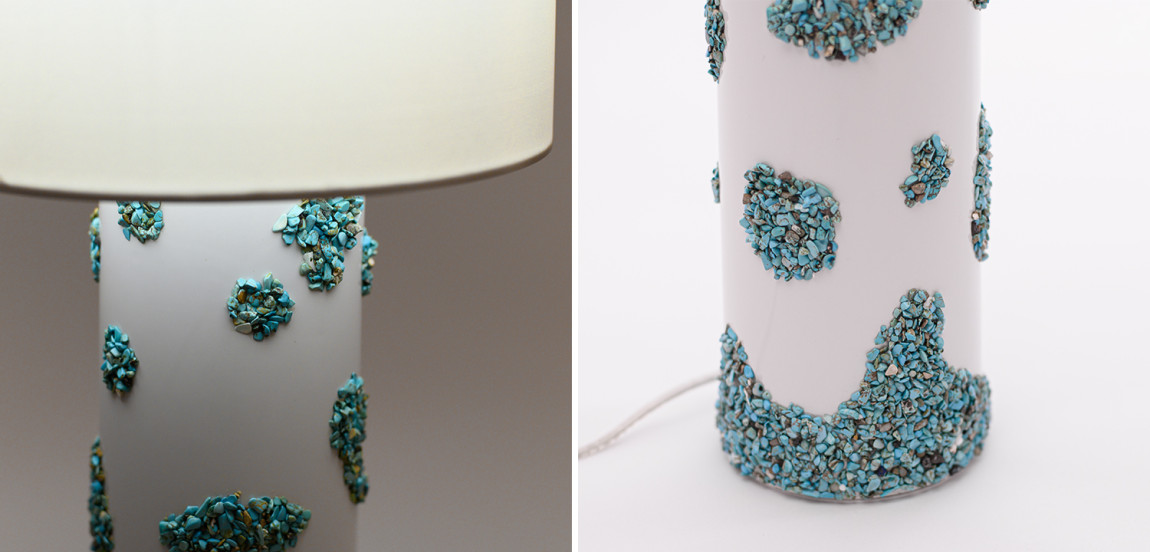 Настольная лампа Jessamond Table Lamp с абажуром
