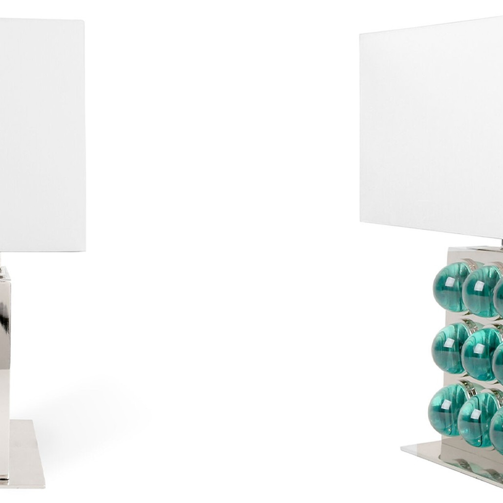 Настольная лампа Jonathan Adler Globo Square