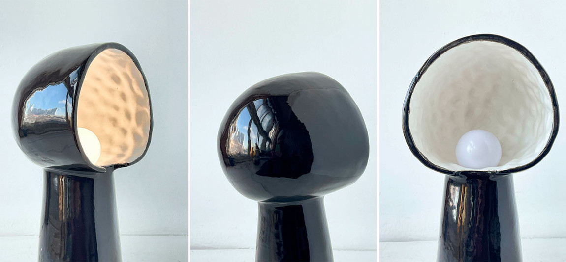 Настольная лампа KENI medium (чёрный)