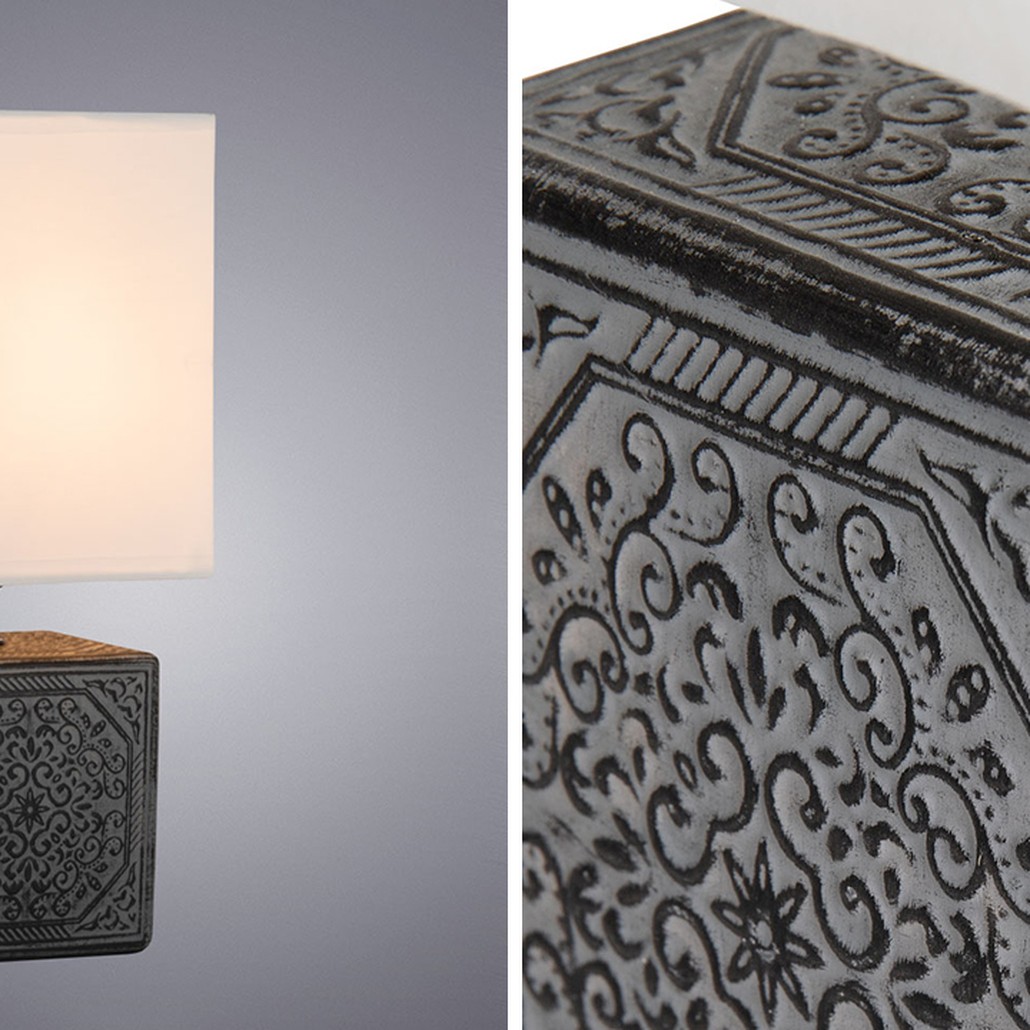 Настольная лампа Lazio Black Table Lamp