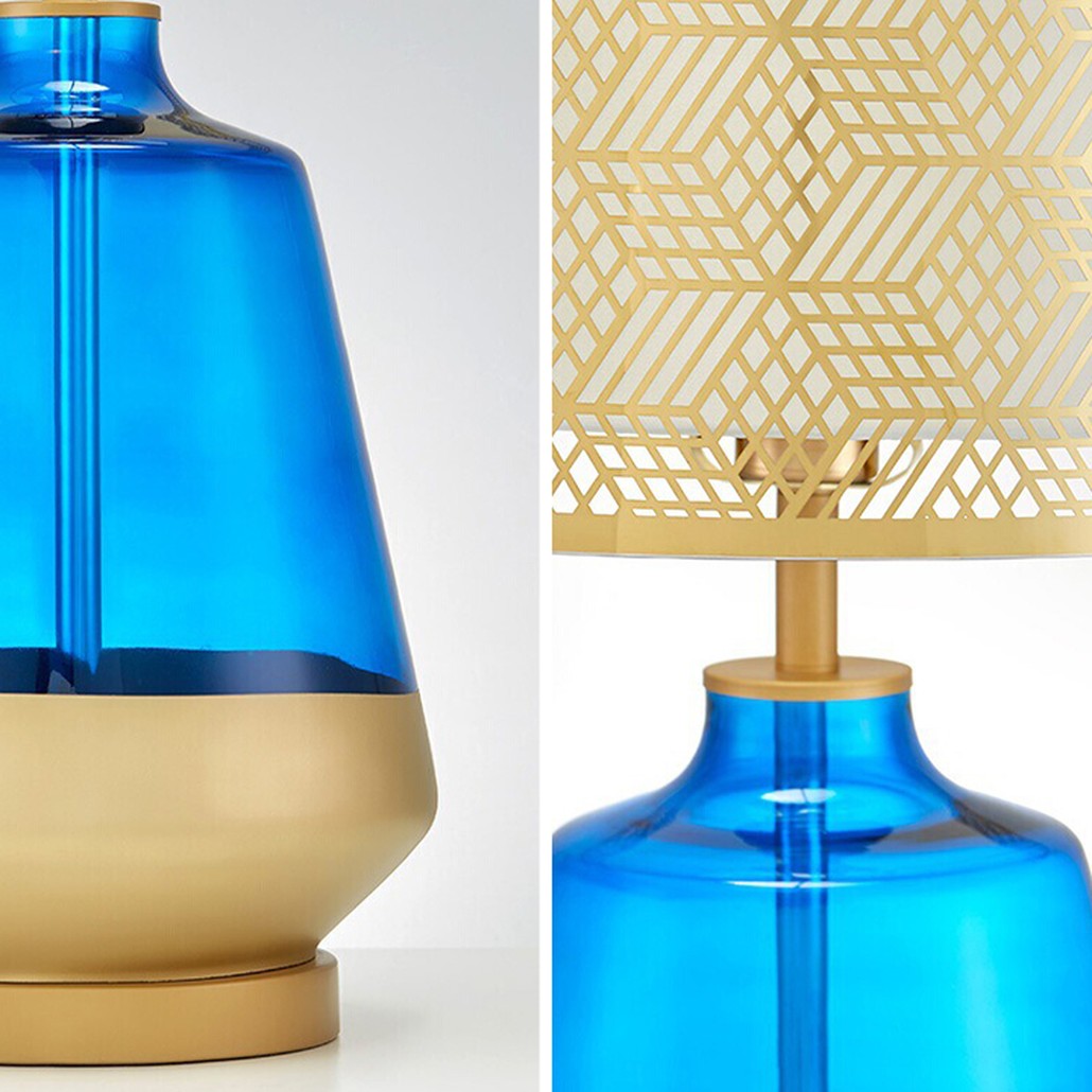 Настольная лампа Loft Industry Modern Cube Print Table