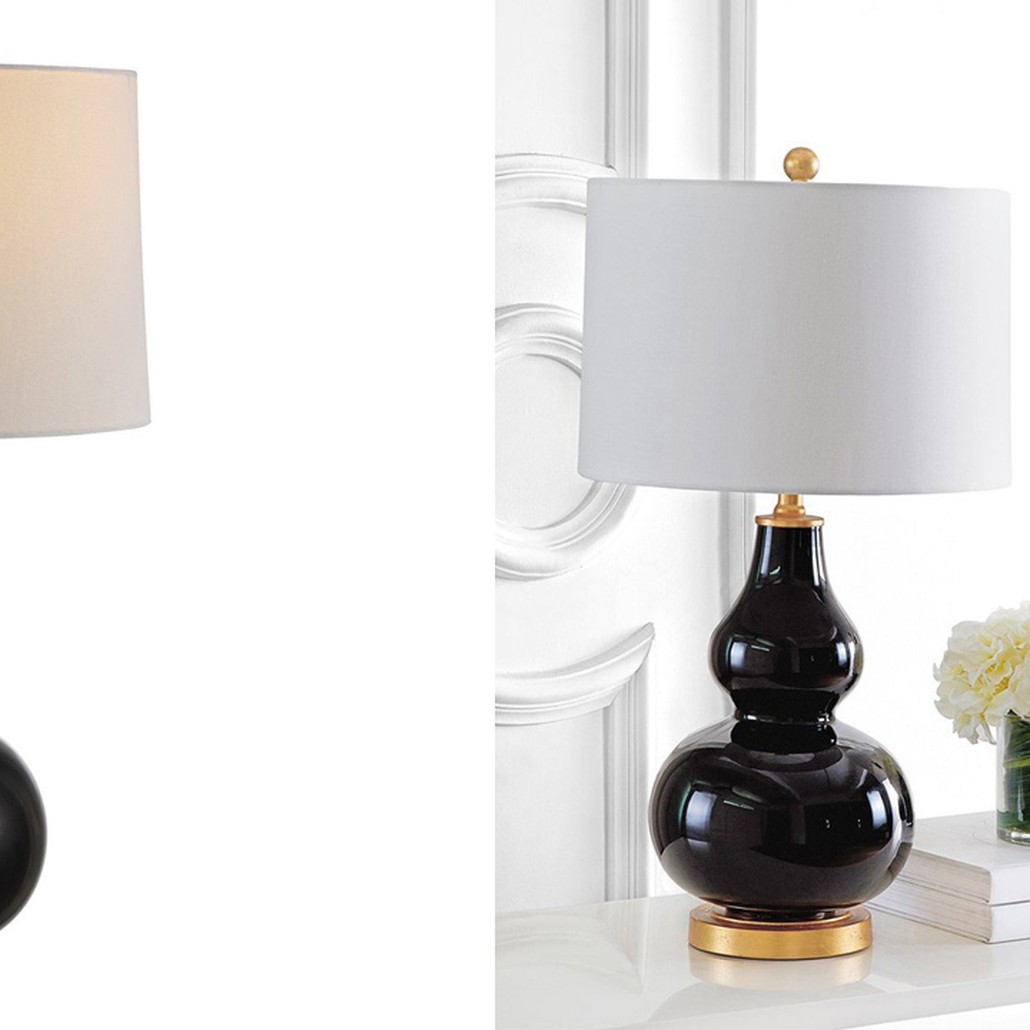 Настольная лампа Loraine Black Table lamp