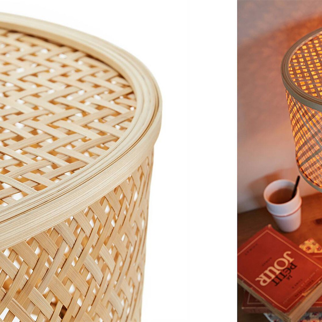 Настольная лампа Maren Wicker Table lamp