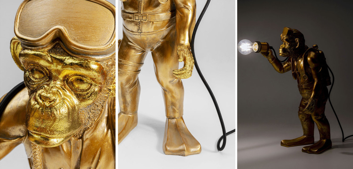Настольная лампа Monkey Diver Table Lamp