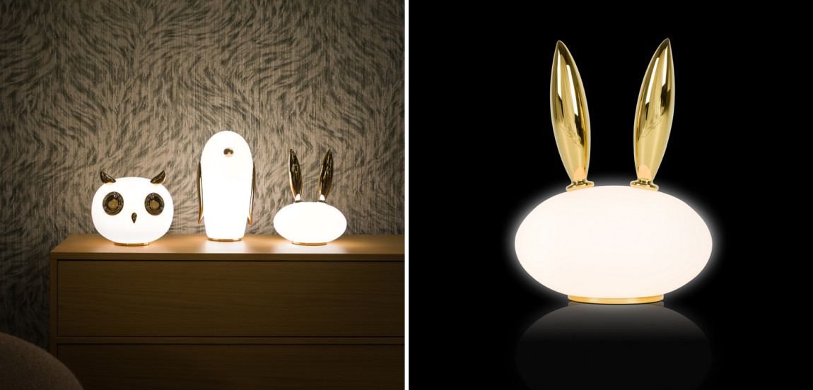 Настольная лампа Moooi Pet Light PURR кролик