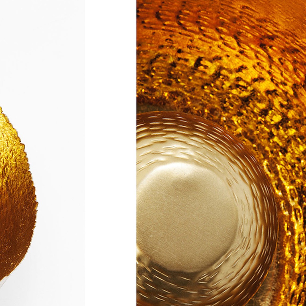 Настольная лампа Round Brass Table Lamp