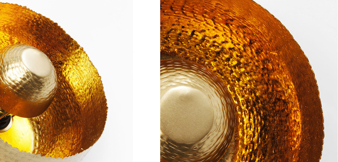 Настольная лампа Round Brass Table Lamp