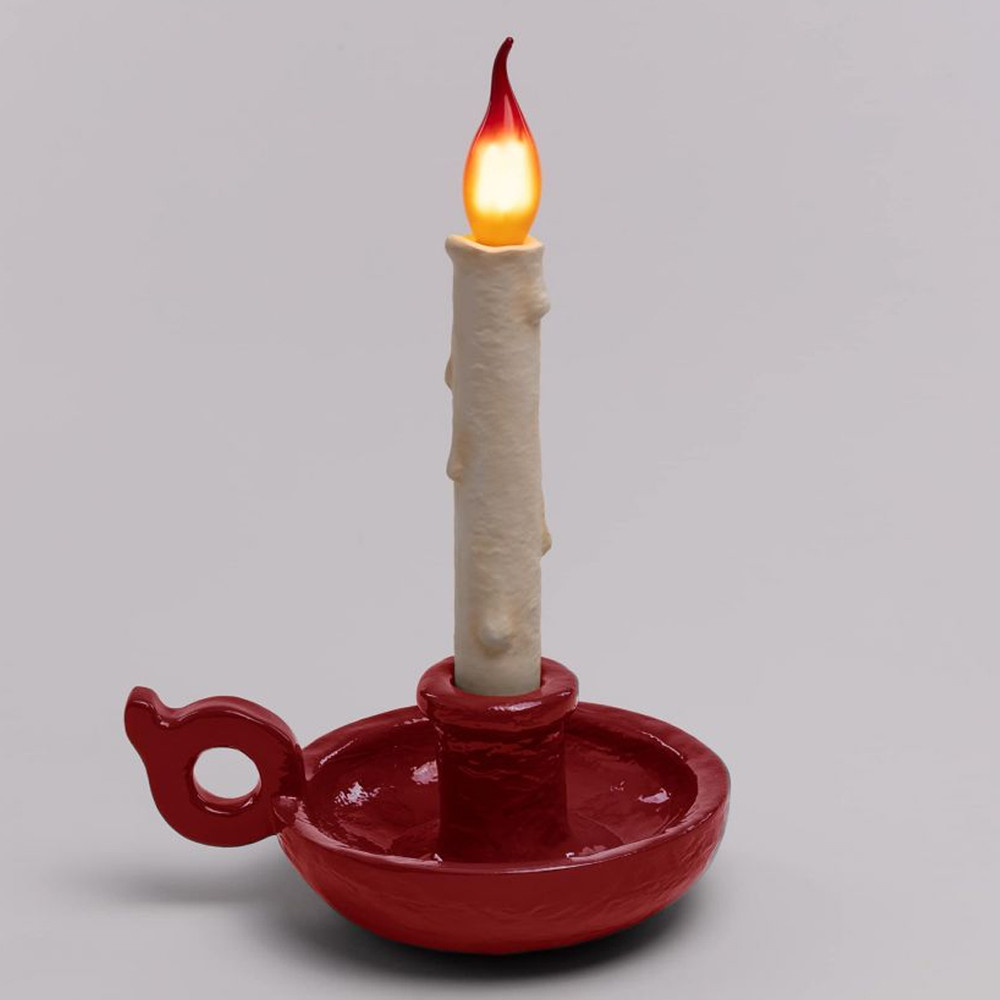 Настольная лампа Seletti Bugia red