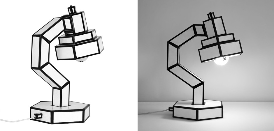 Настольная лампа Seletti Cut & Paste