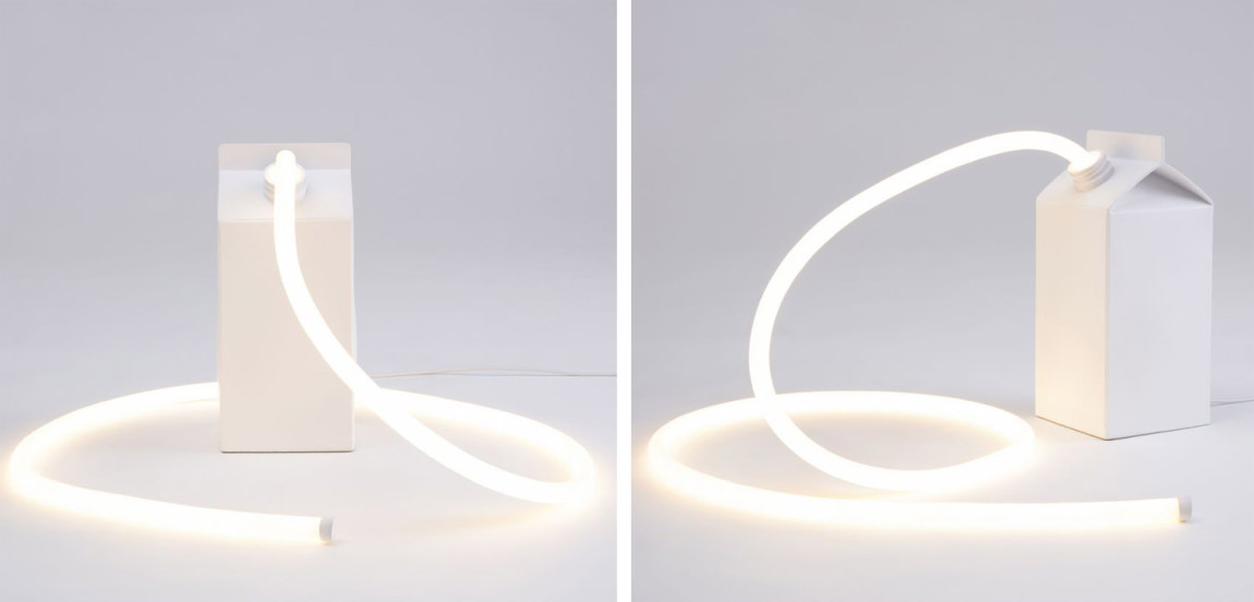 Настольная лампа Seletti Daily Glow Milk