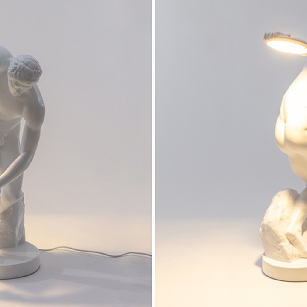 Настольная лампа Seletti Discobolux