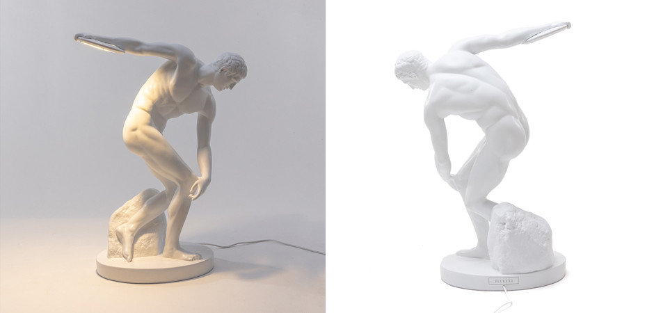 Настольная лампа Seletti Discobolux