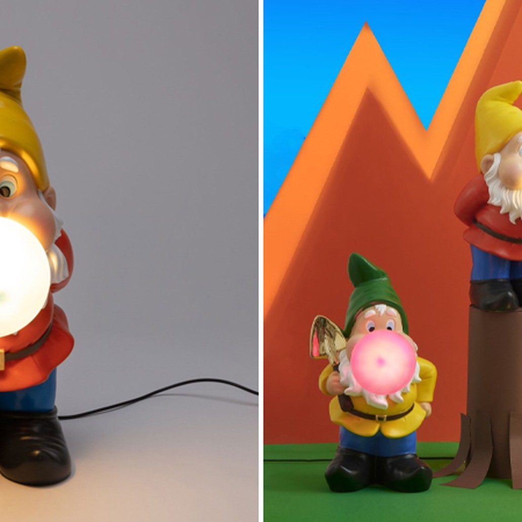 Настольная лампа Seletti Gummy Snooping
