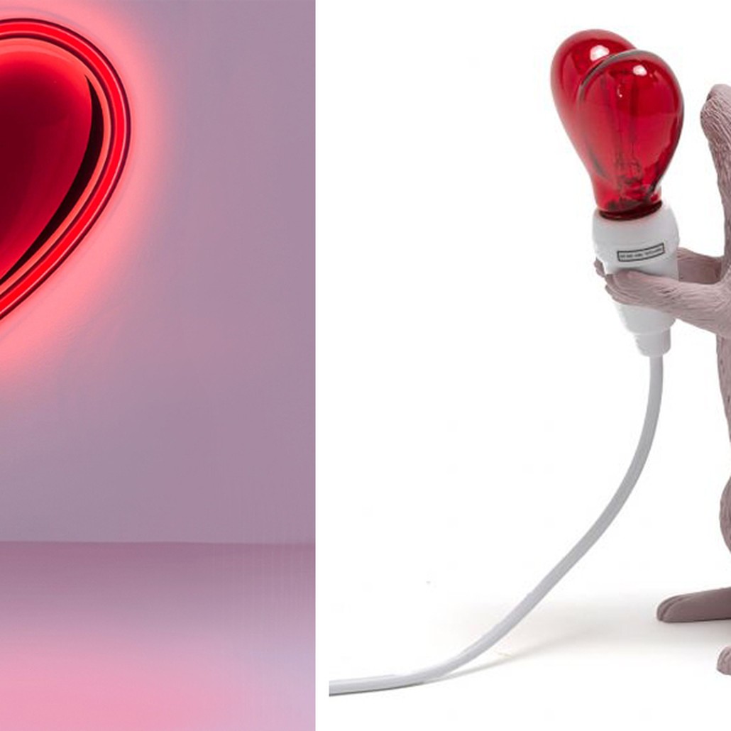 Настольная лампа Seletti Mouse Step Love USB