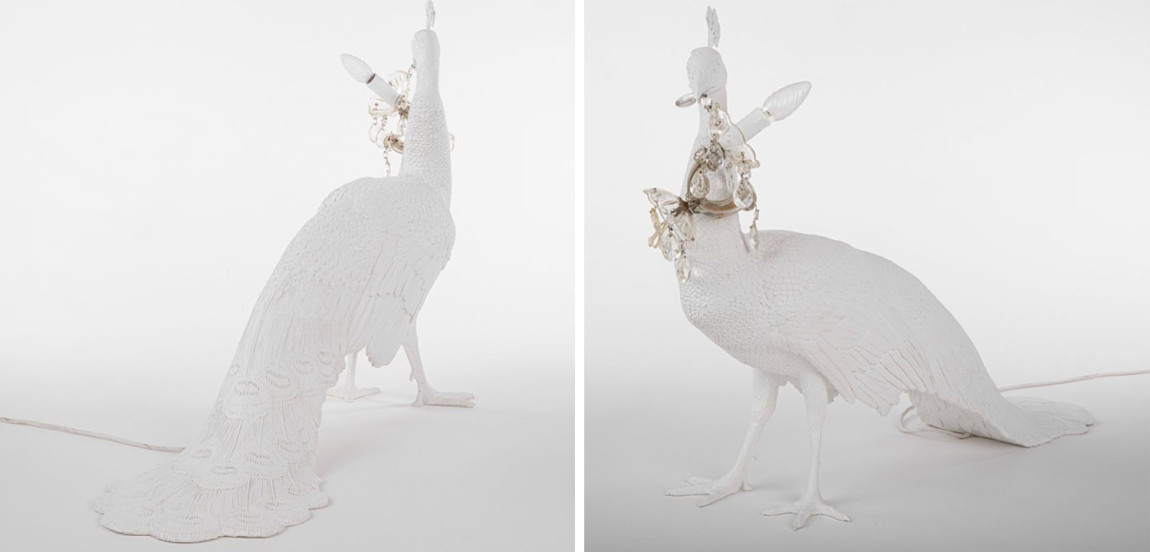 Настольная лампа Seletti Peacock Led Lamp