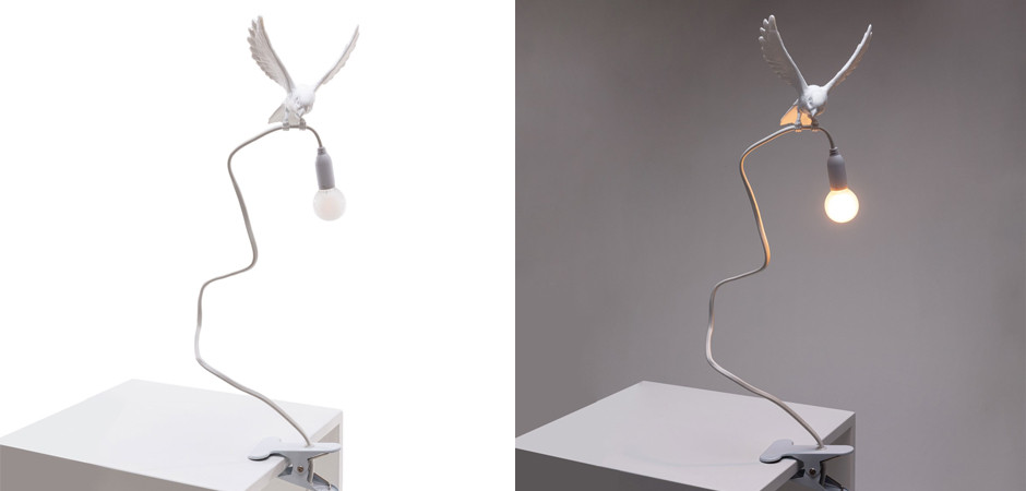 Настольная лампа Seletti Sparrow Landing