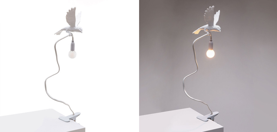 Настольная лампа Seletti Sparrow Landing