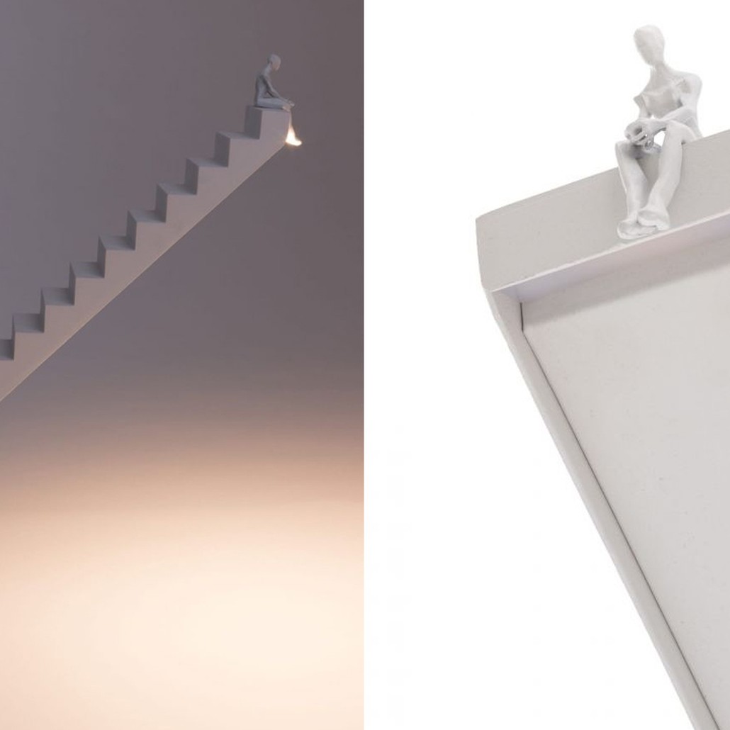 Настольная лампа Seletti Verso Lamp White