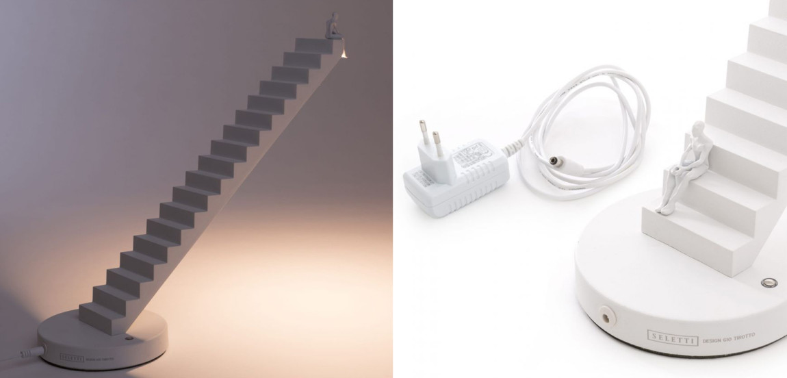 Настольная лампа Seletti Verso Lamp White