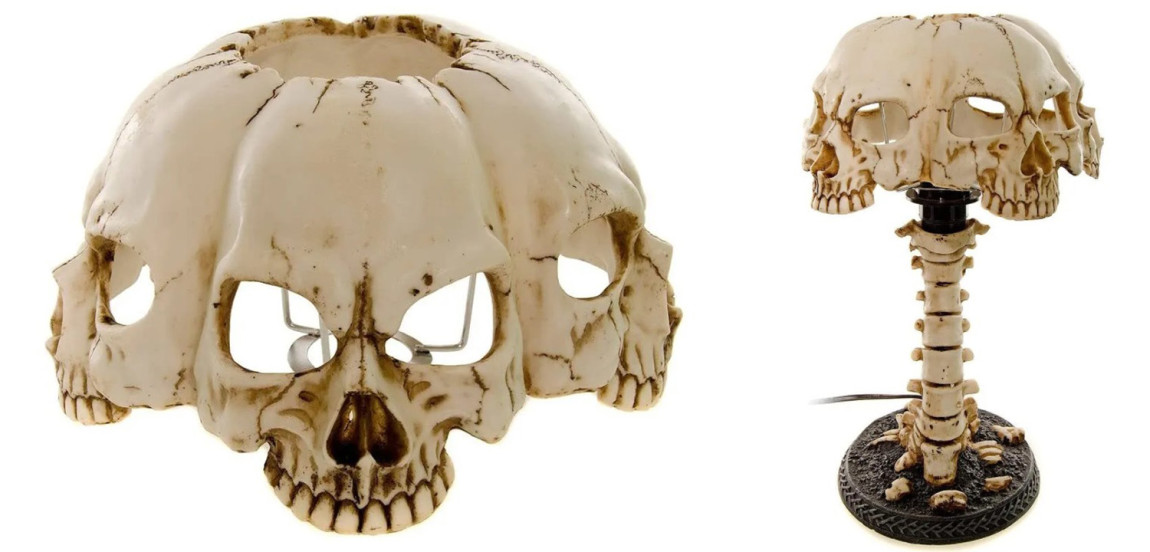 Настольная лампа Skull