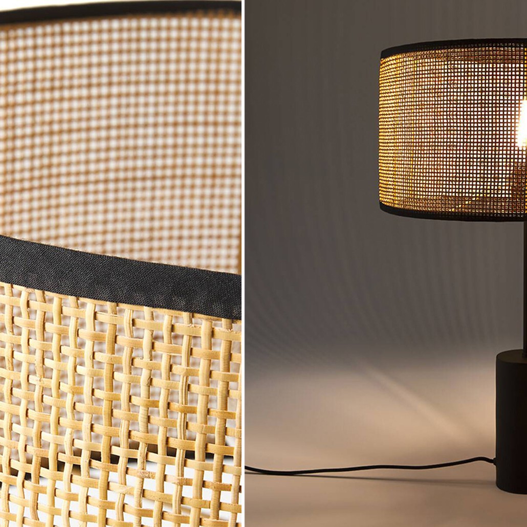 Настольная лампа Solvei Wicker Table lamp