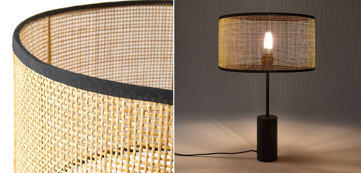 Настольная лампа Solvei Wicker Table lamp