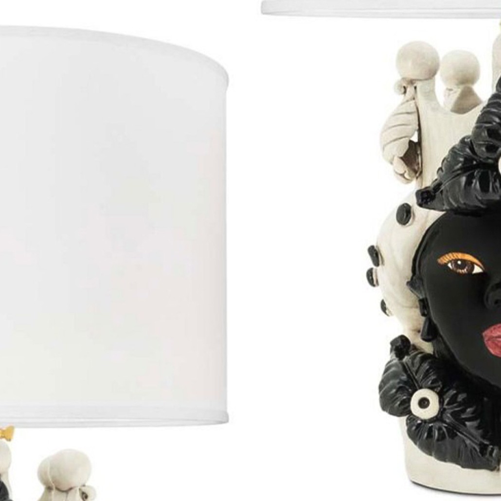 Настольная лампа Table Lamp Moro Lady Eve White