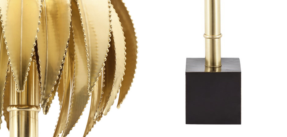 Настольная лампа TABLE LAMP PALMERY GOLD