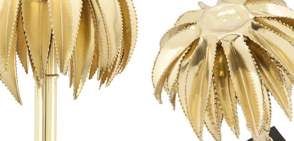 Настольная лампа TABLE LAMP PALMERY gold 30