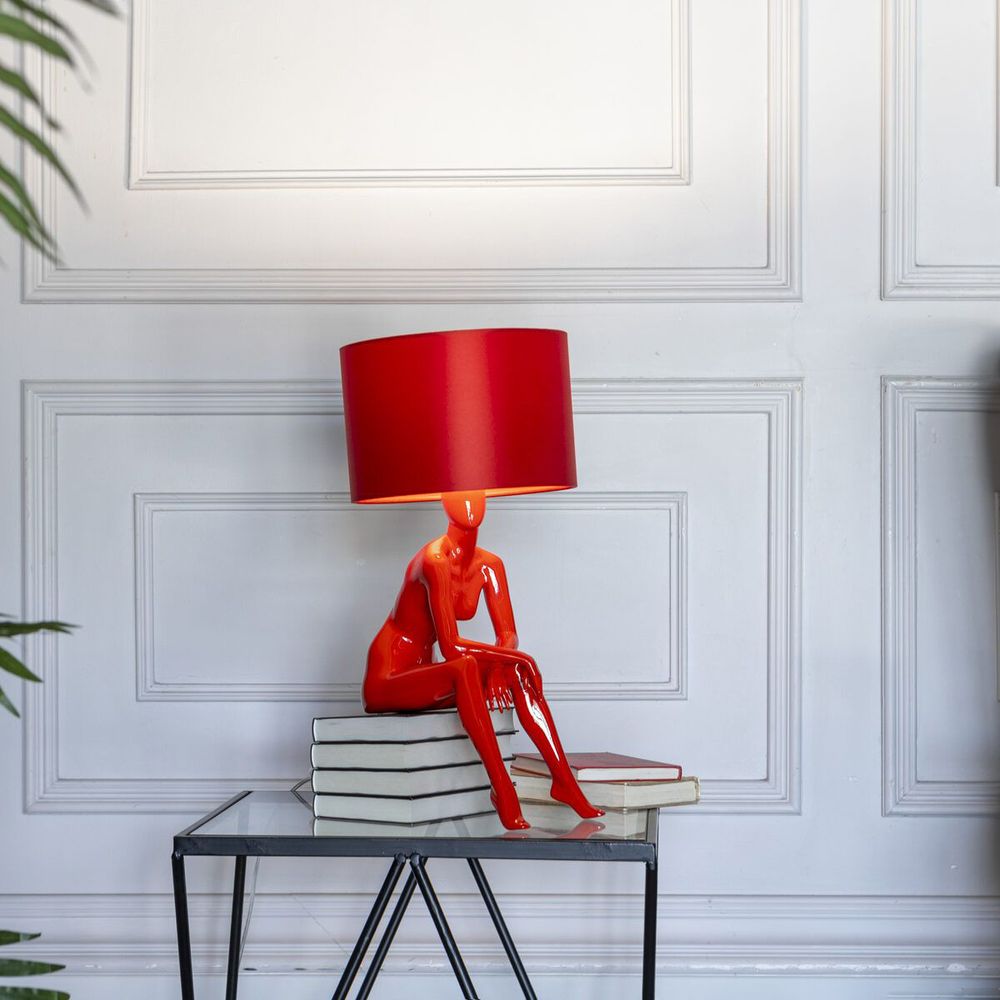 Настольная лампа TERRAMI с абажуром