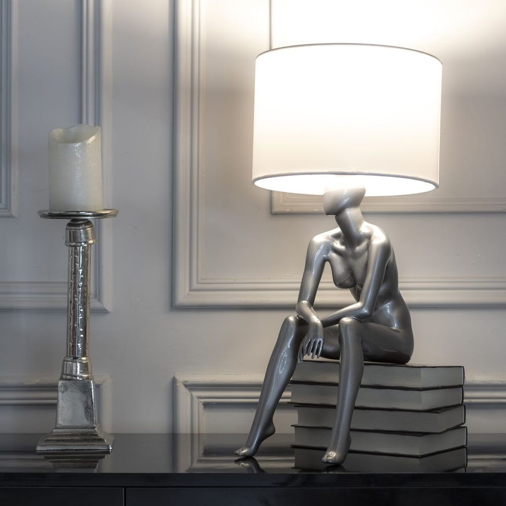 Настольная лампа TERRAMI с абажуром